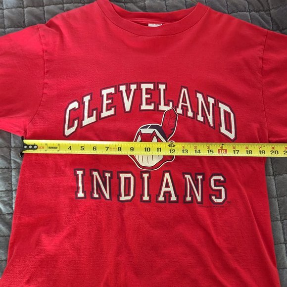 Vintage Y2K Cleveland Indians Tee Chief Wahoo - Picture 6 of 6